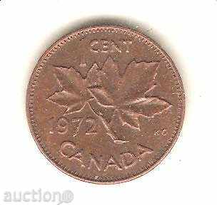 +Канада  1  цент  1972 г.