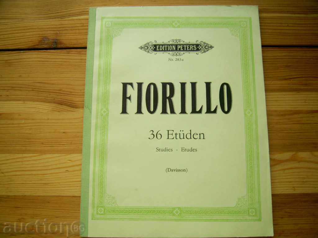 Fioriolo: 36 etudă Nr.283a