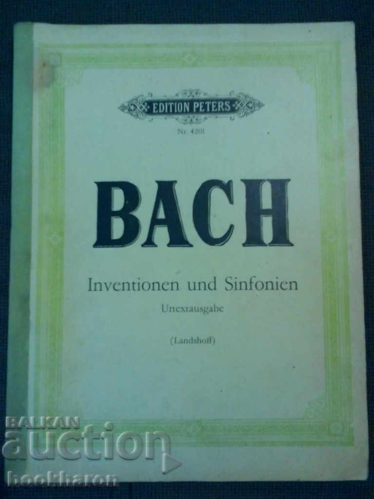 Bach: Συμφωνίες Nr.4201