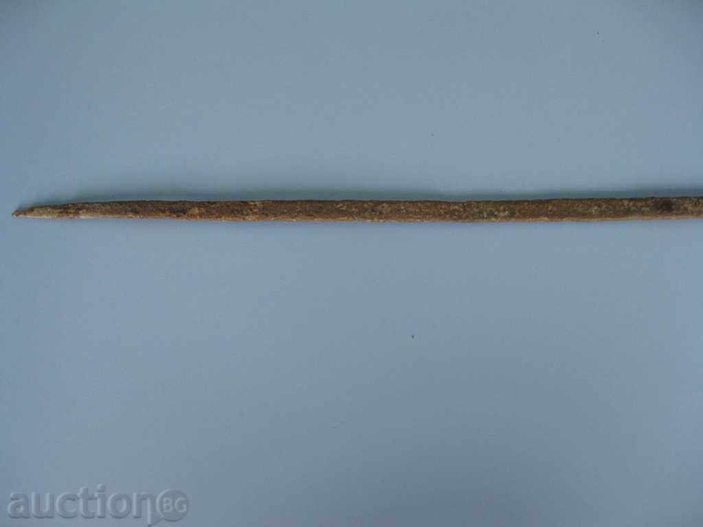 Auction An old metal bar for barbecue Auction An old metal bar for barbecue