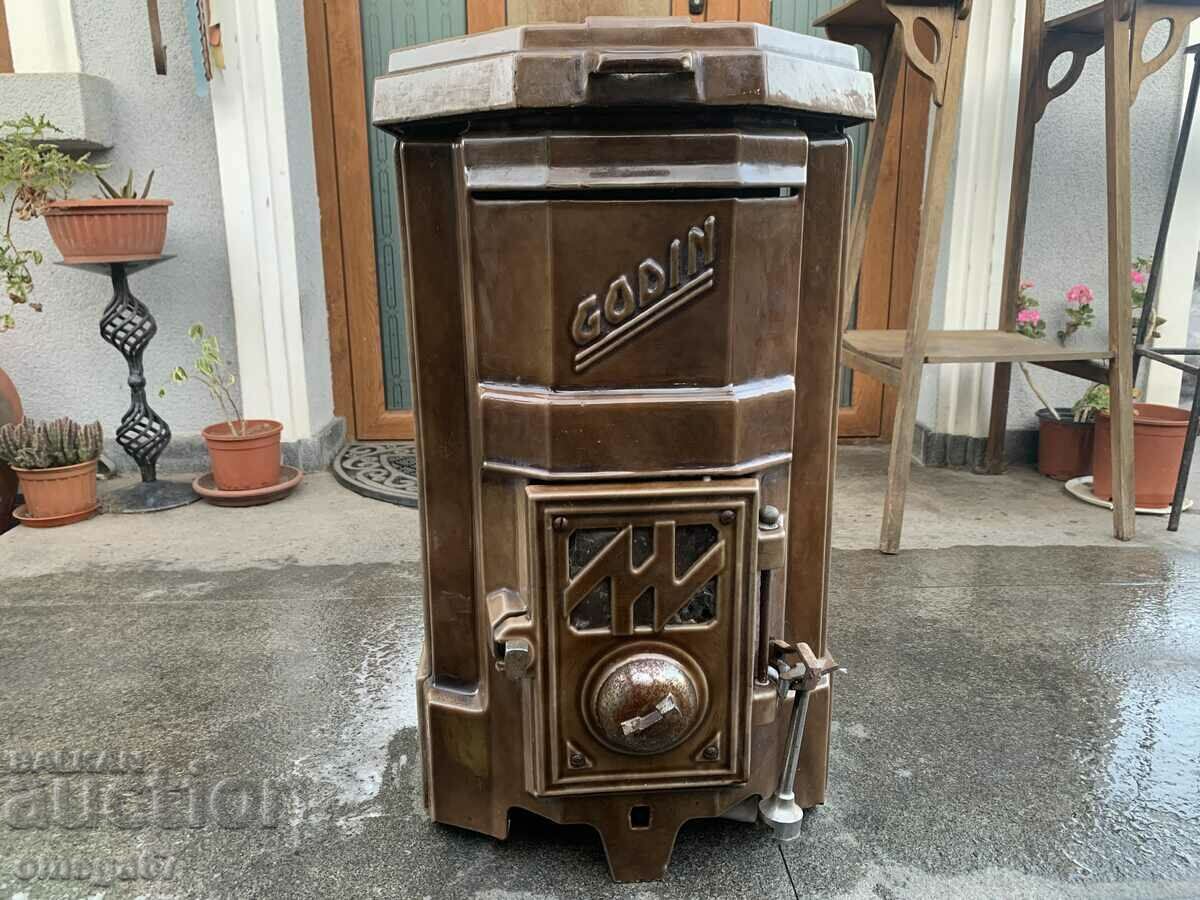 Antique French GODIN Stove Art Deco 1920 with price 1770.00 BGN | € 904.99
