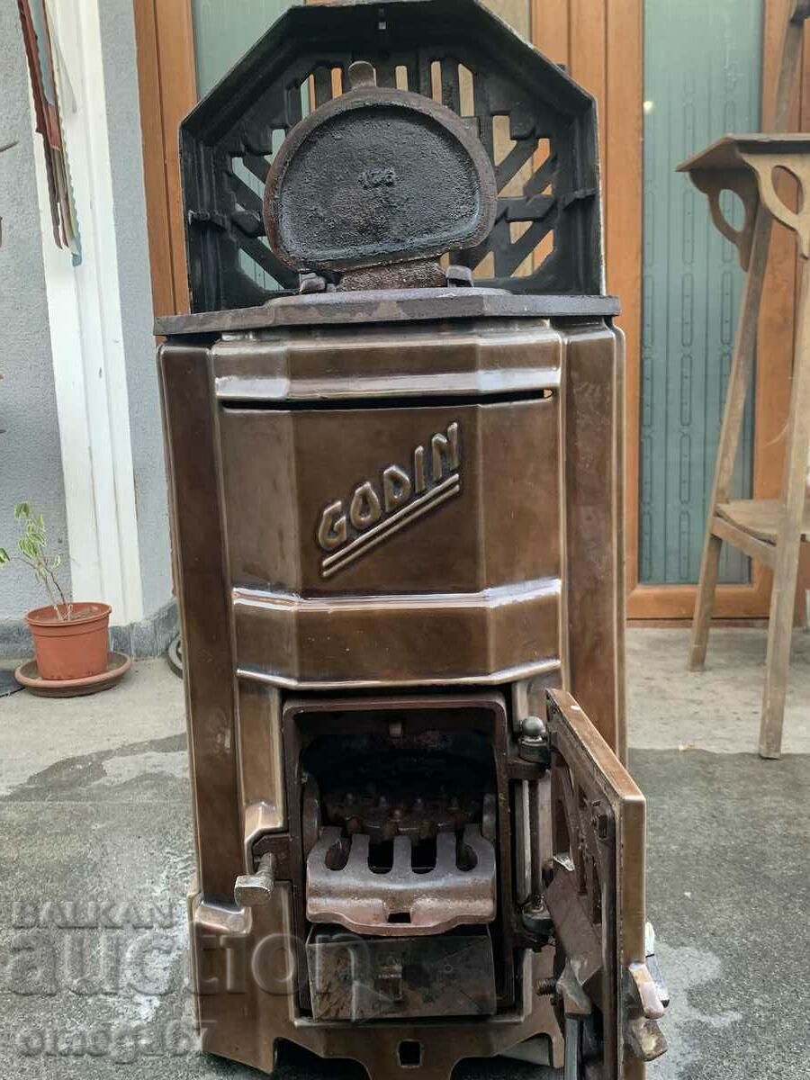 Antique French GODIN Stove Art Deco 1920 - 7