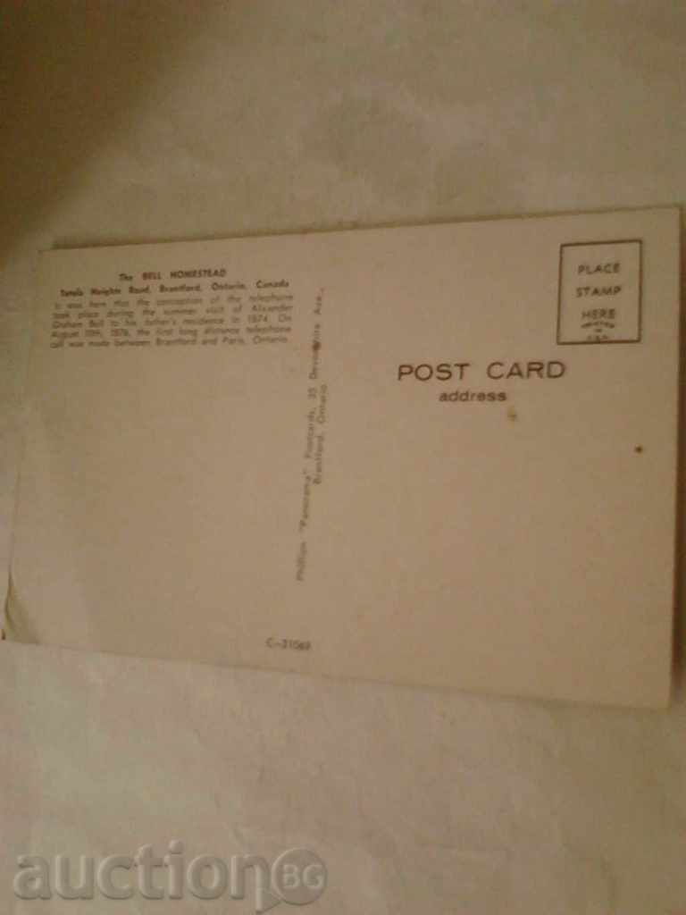 Postcard The Bell Homestead with price 0.45 BGN | € 0.23 Postcard The Bell Homestead with price 0.45 BGN | € 0.23