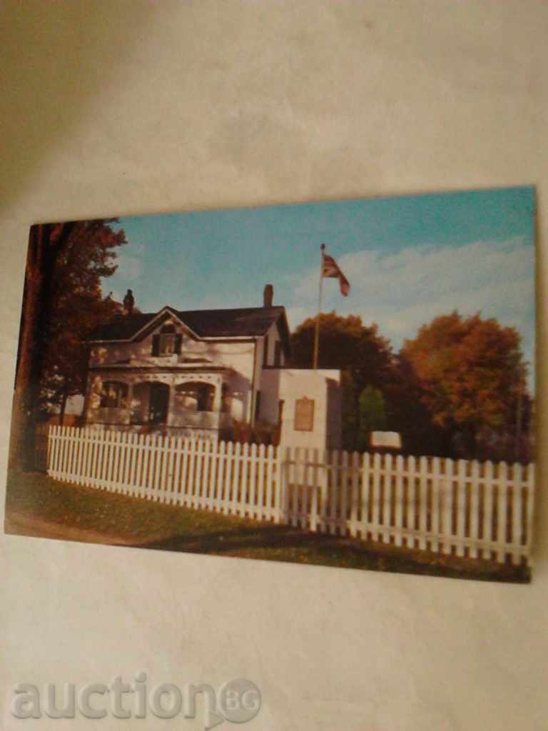 Postcard The Bell Homestead