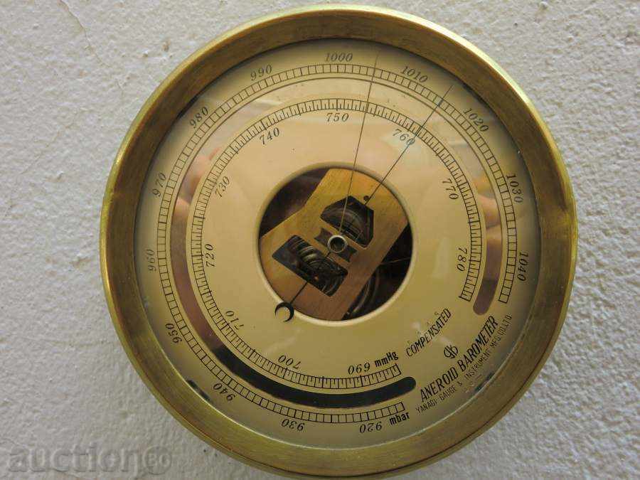 Delivery of Japanese Ship Barometer-YANAGI GAUGE & INSTRUMENT.MEG.CO.LTD Delivery of Japanese Ship Barometer-YANAGI GAUGE & INSTRUMENT.MEG.CO.LTD