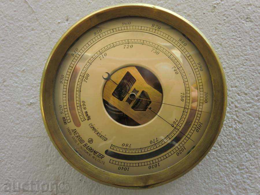 Barometru de navă japonez - YANAGI GAUGE&INSTRUMENT.MEG.CO.LTD