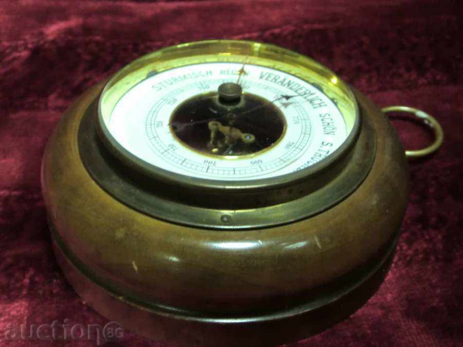 Delivery of CABINET BAROMETER --- GERMANY 1939 - D.R.G.M.