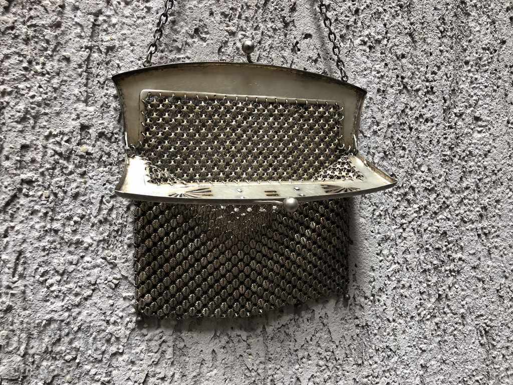 Silver lady's bag from of XX. France - 6 Silver lady's bag from of XX. France - 6