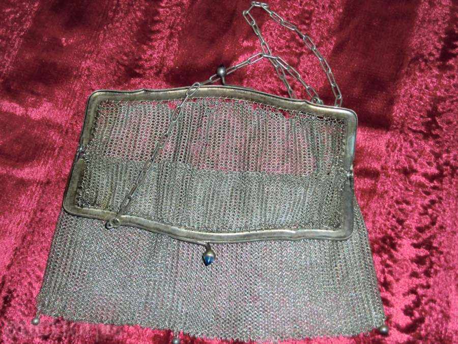 Дамска чанта /нач. на 20в./ Алпака/