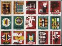 15 match tags Hotels from Czechoslovakia Lot 1244