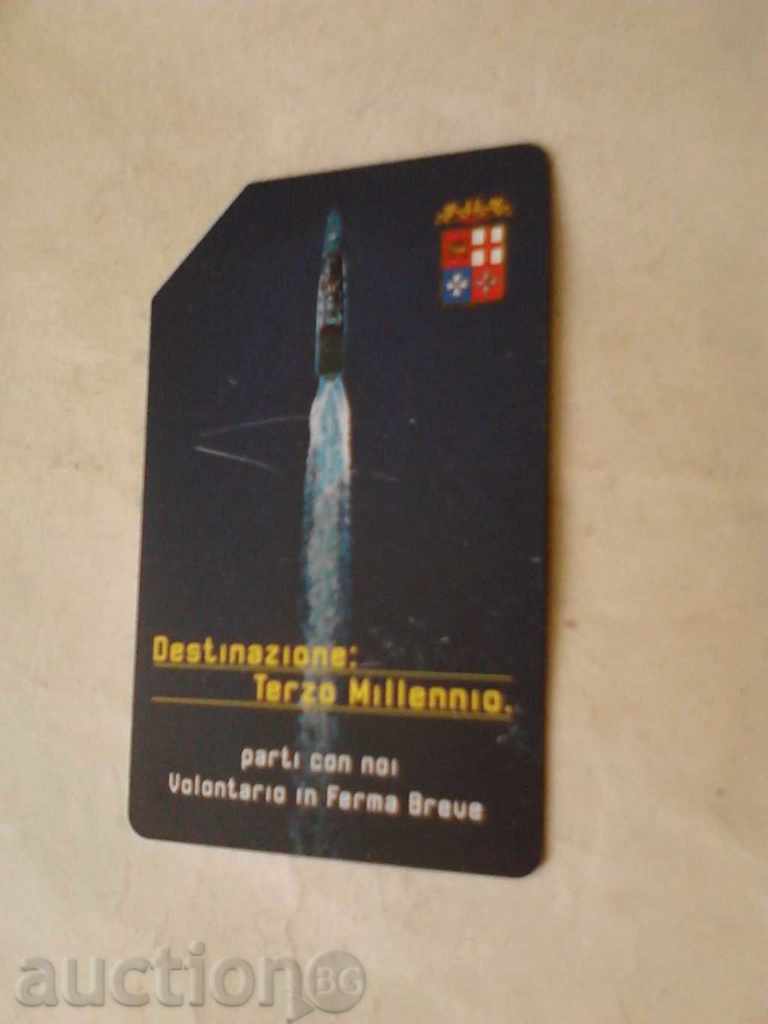 Phonocard TELECOM ITALIA 5000 lire Phonocard TELECOM ITALIA 5000 lire