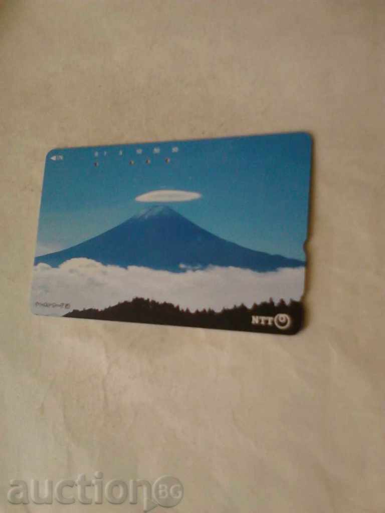 Calling Card NTT Japonia Muntele Fuji
