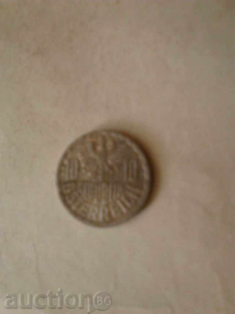 Austria 10 gros 1992 with price 0.25 BGN | € 0.13 Austria 10 gros 1992 with price 0.25 BGN | € 0.13