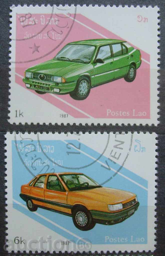 Auction  Laos - Cars - 1987