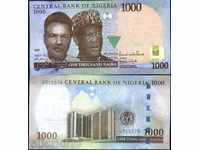 +++ NIGERIA 1000 NORMS P 36 2010 UNC +++