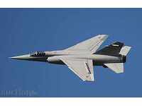 model de avion de hârtie "MIRAJ" F-1C ​​(Franța)