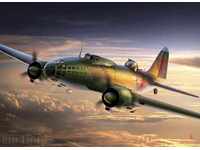 Modelul de hârtie de avion IL-4 (URSS)