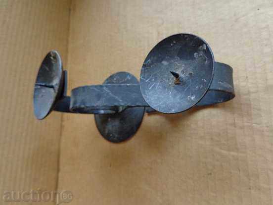 Аукцион Свещник от ковано желязо Аукцион Свещник от ковано желязо