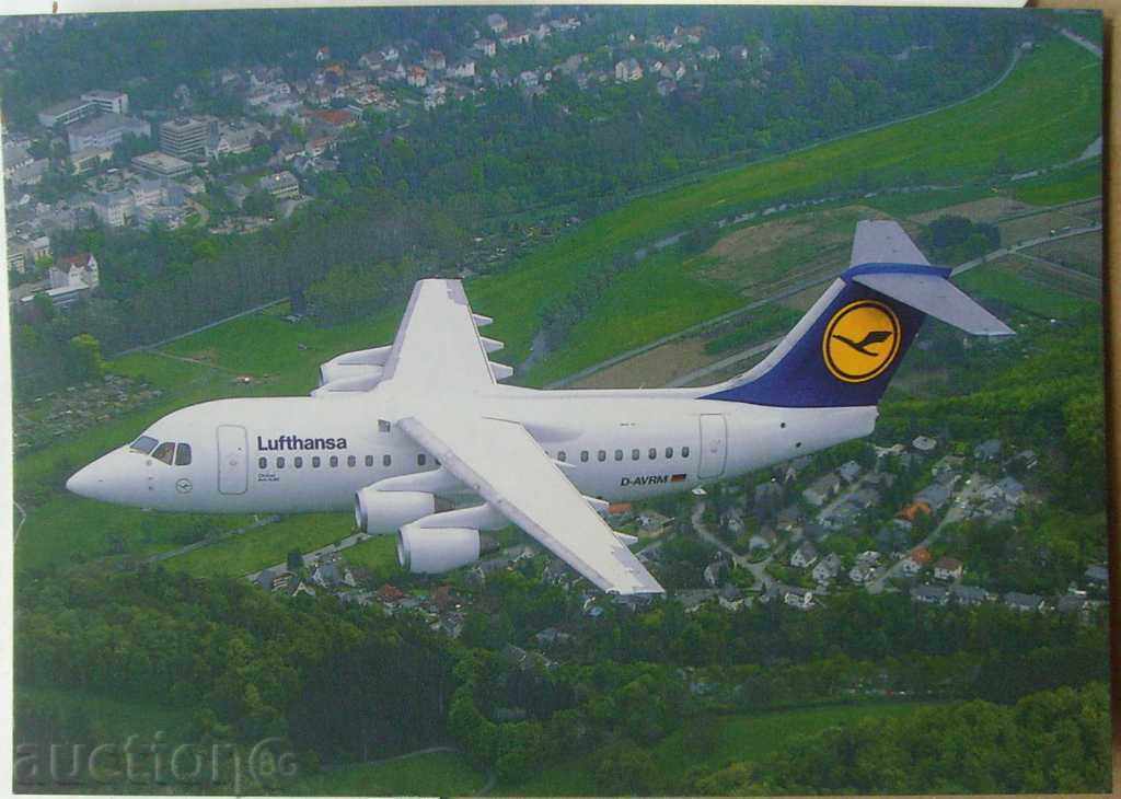 Lufthansa - Avion Cityliner Avro RJ85