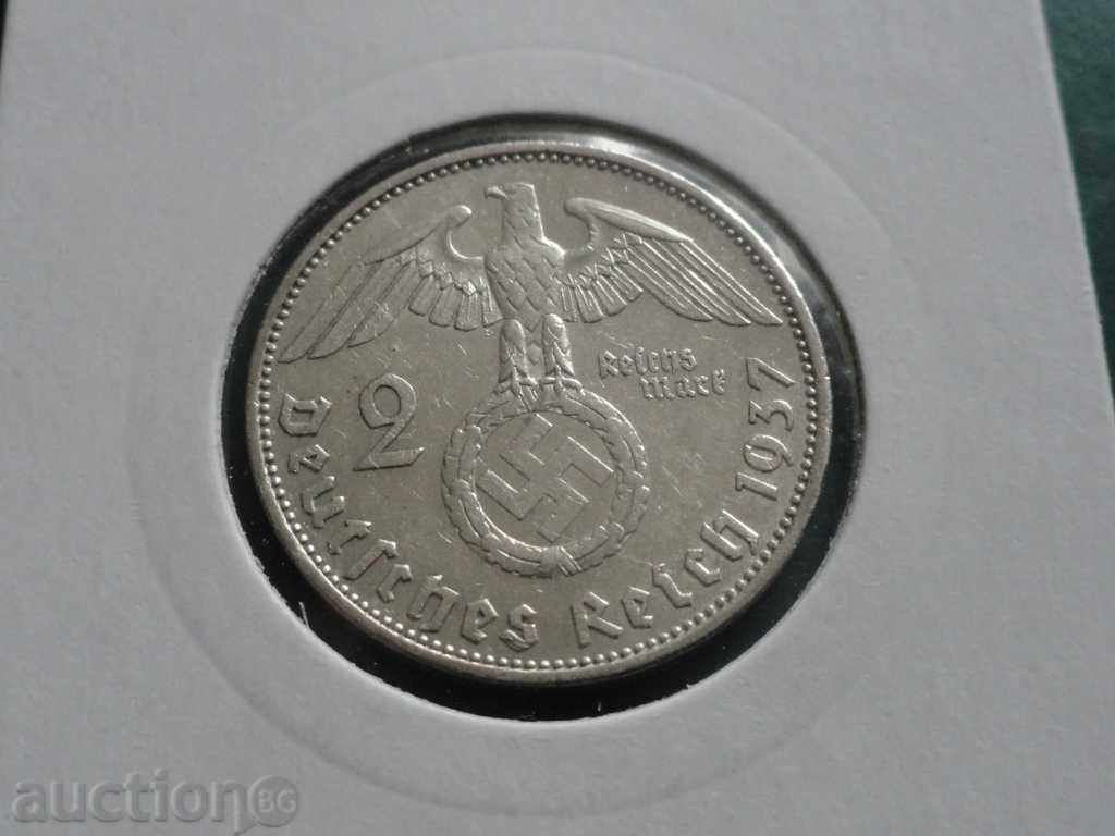 Доставка на Германия 1937г. - 2 марки (А) Доставка на Германия 1937г. - 2 марки (А)