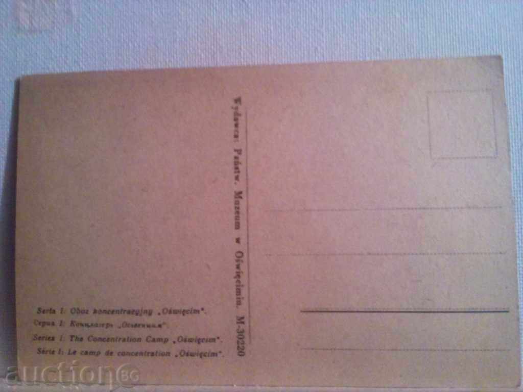 Auction  Conchlage-Oswiecim-Old Card