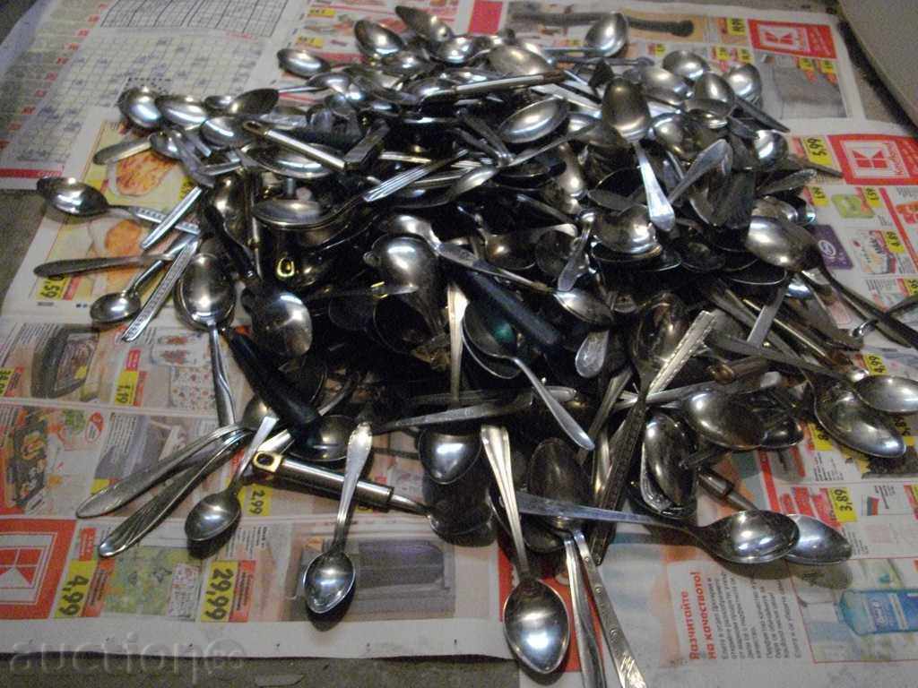 Lot of spoons - 900 pcs. with price 280.00 BGN | € 143.16 Lot of spoons - 900 pcs. with price 280.00 BGN | € 143.16