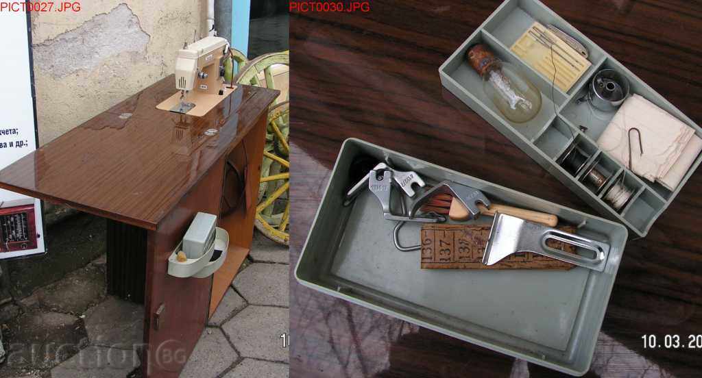 2420. SEWING MACHINE SHAKE LARGE LAMP LUCHNIK POLAND - 7 2420. SEWING MACHINE SHAKE LARGE LAMP LUCHNIK POLAND - 7