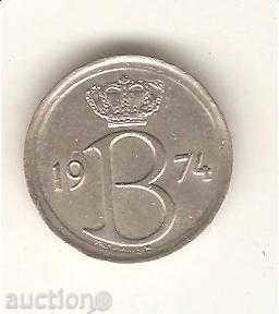 + Belgium 25 cent 1974 Dutch legend with price 0.90 BGN | € 0.46 + Belgium 25 cent 1974 Dutch legend with price 0.90 BGN | € 0.46