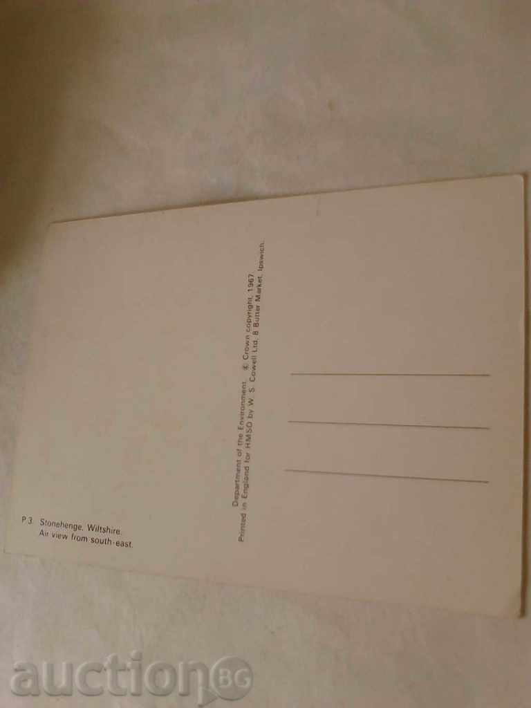 Postcard Stonehenge with price 0.45 BGN | € 0.23 Postcard Stonehenge with price 0.45 BGN | € 0.23