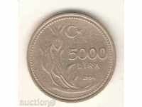 Turcia + 5000 liras în 1994