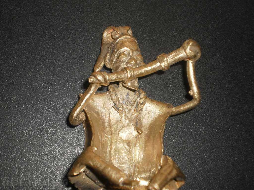 Bronze figure of a musician-series - 5 Bronze figure of a musician-series - 5