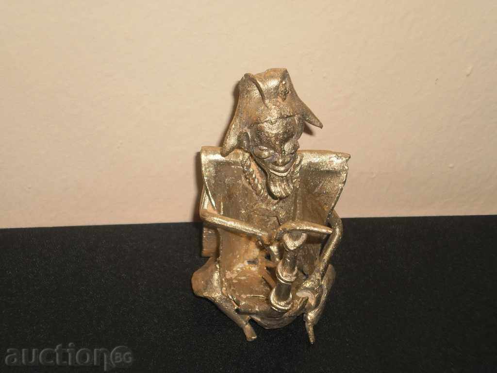 Bronze figure of a musician-series with price 91.00 BGN | € 46.53 Bronze figure of a musician-series with price 91.00 BGN | € 46.53