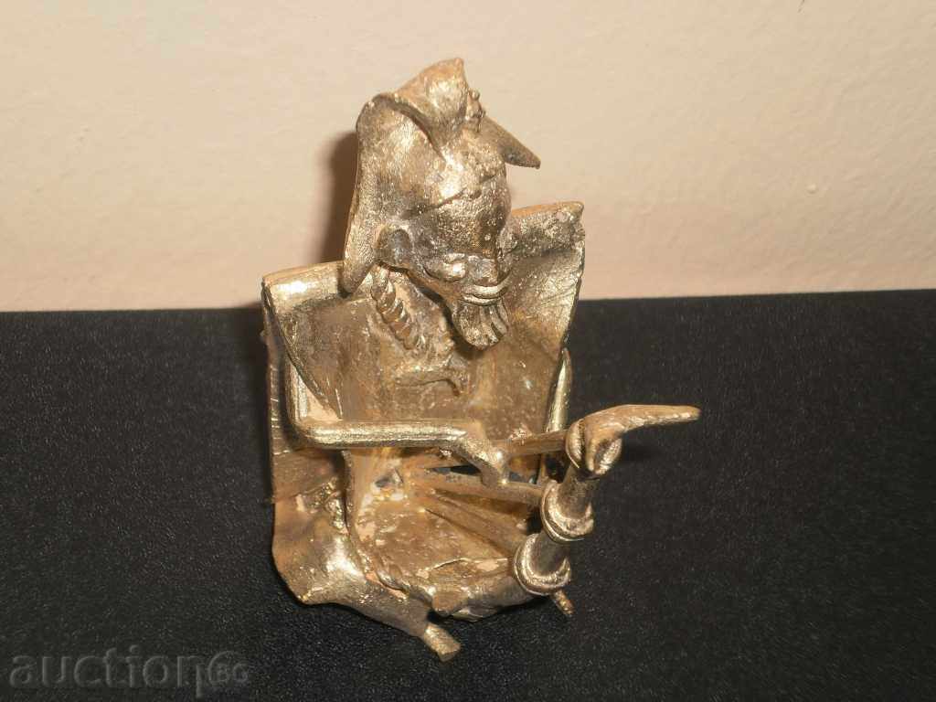 Auction Bronze figure of a musician-series Auction Bronze figure of a musician-series