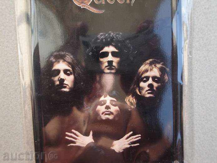 "QUEEN" - metal plate with price 25.00 BGN | € 12.78