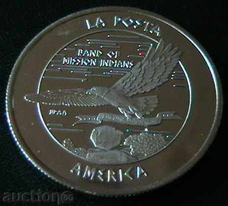 5 cenți 2013 (Mail în misiuni indiene), SUA cu preț € 4.99 | 9.76 BGN