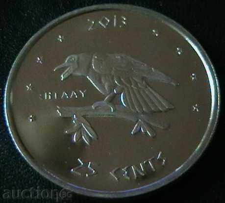25 цента 2013(Поща на Индианските мисии) , САЩ