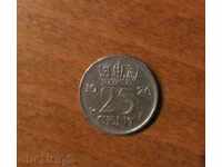 25 цента Холандия 1976 година