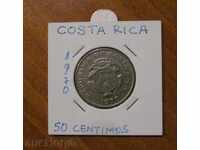 50 SENTIMOS 1970 g. KOSTA RIKA
