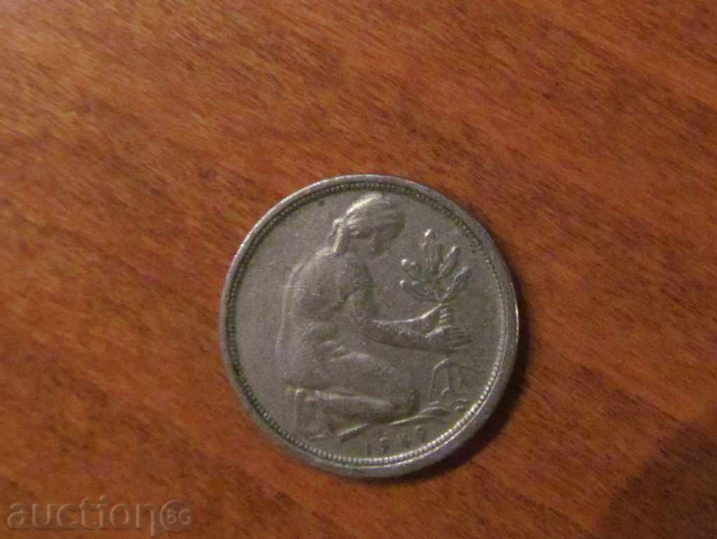 50 Phenicia Germany 1949 with price 2.79 BGN | € 1.43 50 Phenicia Germany 1949 with price 2.79 BGN | € 1.43