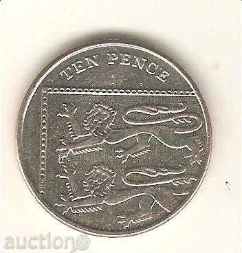 + UK 10 pence 2013