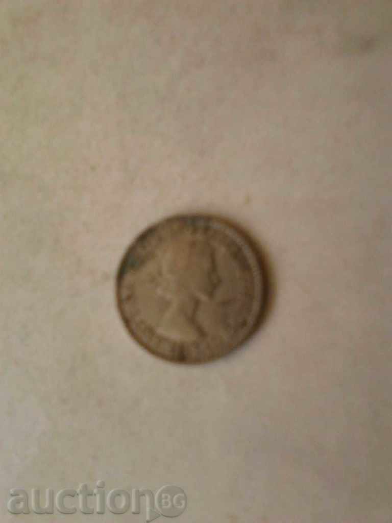 Great Britain 6 pence 1953 with price 0.75 BGN | € 0.38