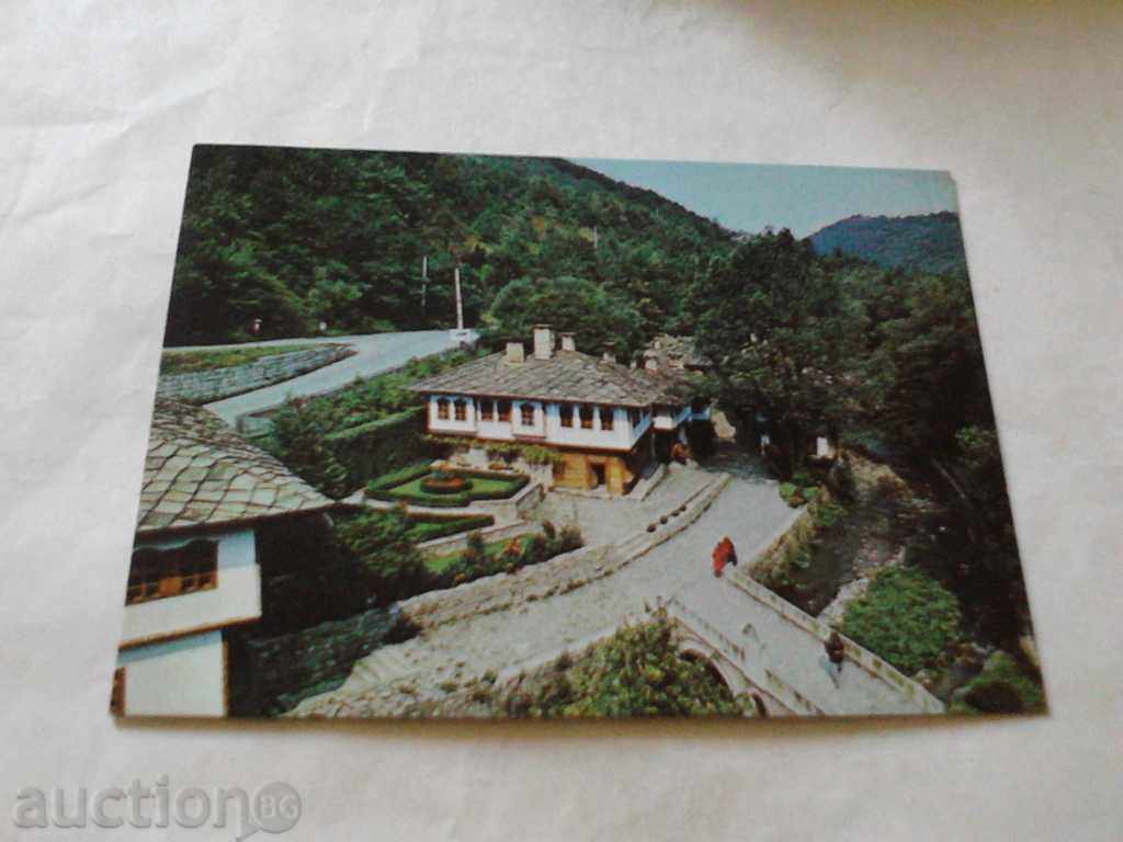 Пощенска картичка Архитектурно-етнографски комплексЕтър 1979