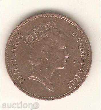 + Great Britain 2 pence 1987 with price 0.40 BGN | € 0.20 + Great Britain 2 pence 1987 with price 0.40 BGN | € 0.20
