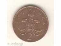 + Great Britain 2 pence 1987