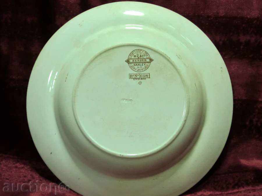 Porcelain Plate / England --- IXX v. - 5 Porcelain Plate / England --- IXX v. - 5