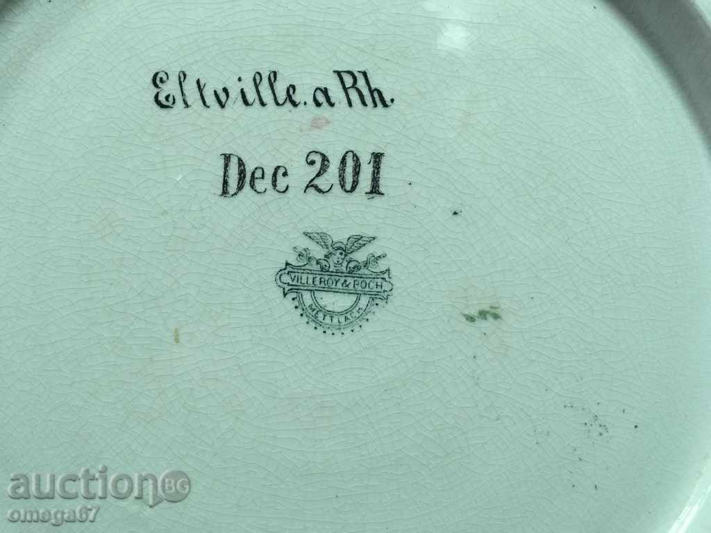 Large wall plate VILLEROY & BOCH-Germany-2 - 6