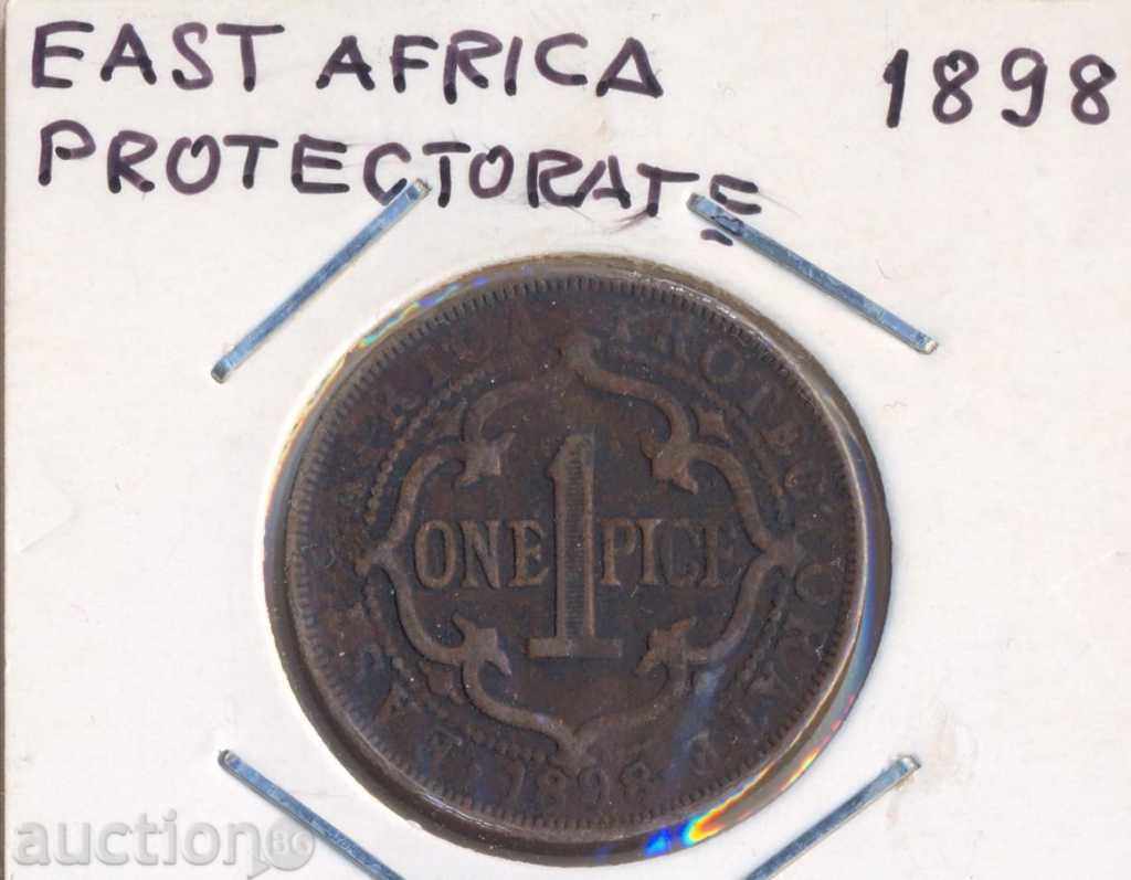 Licitație protectorat Africa de Est 1 cent 1898