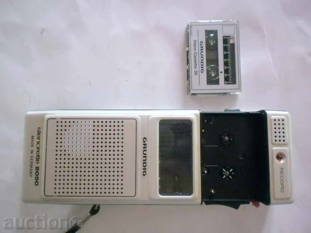DICTOPHONE - GRUNDIG-STENORETTE 2050- -1980 G-COLLECTION - 6 DICTOPHONE - GRUNDIG-STENORETTE 2050- -1980 G-COLLECTION - 6
