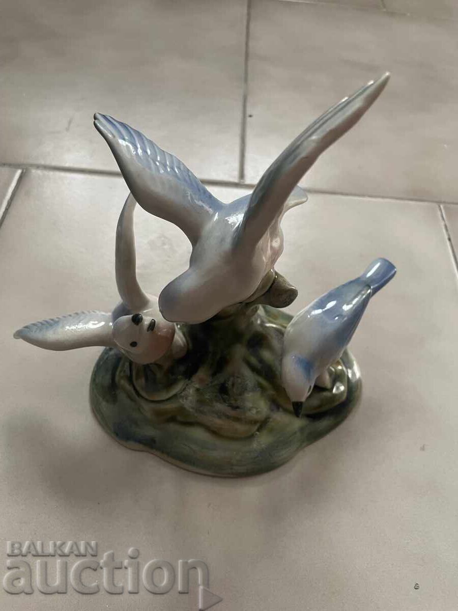 Birds - porcelain, 18 cm, marked Birds - porcelain, 18 cm, marked