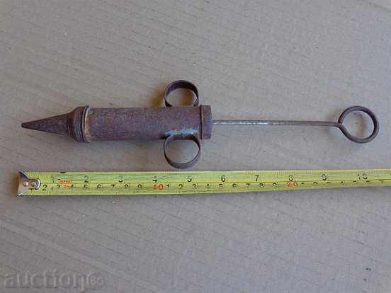 Auction Old syringe, tool Auction Old syringe, tool